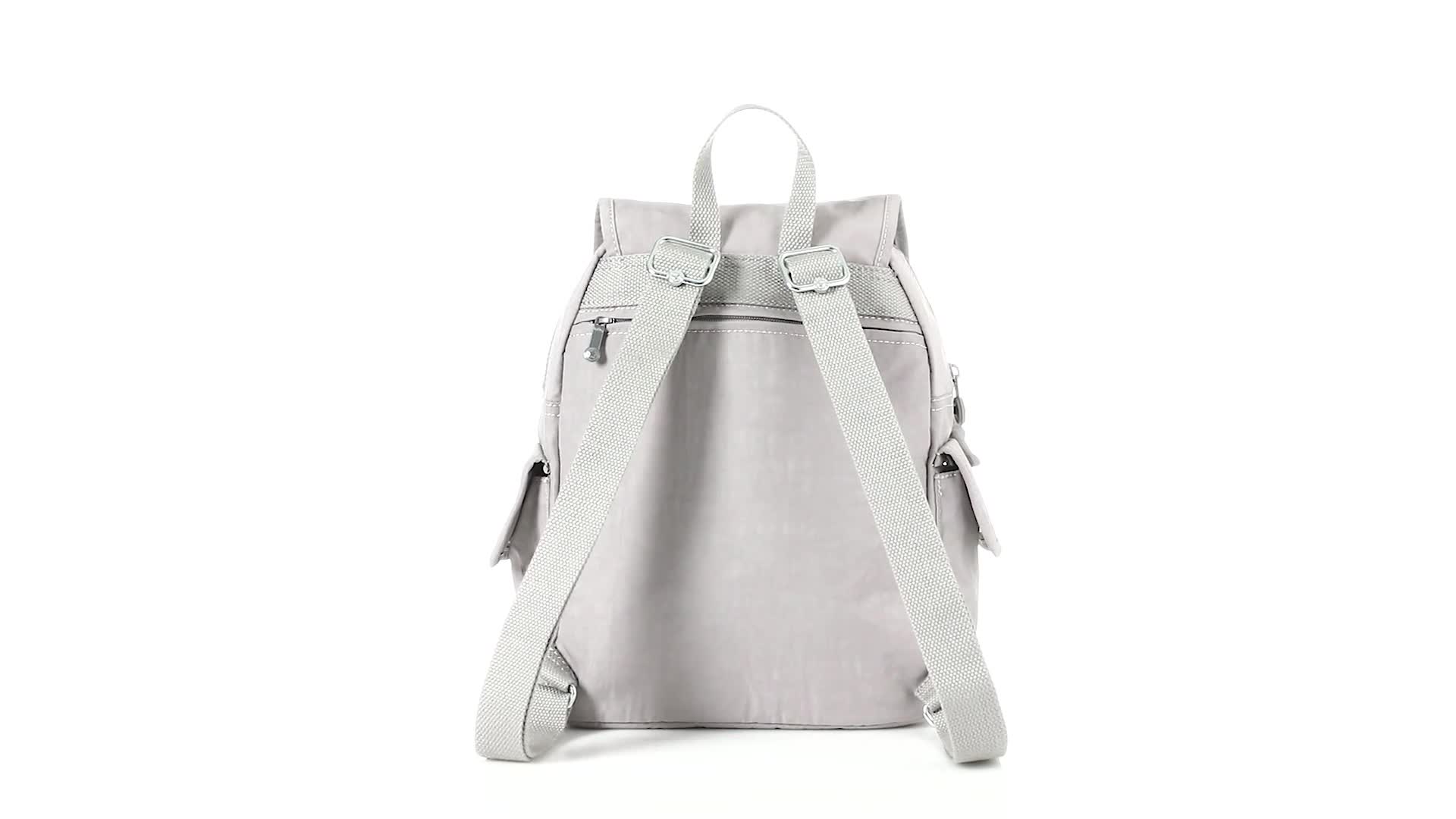Urban Light Coated Canvas Backpack Gray Women\'s Bag Urban Light Backpack in Taupe - Travel Bag – Antler USA main image 2