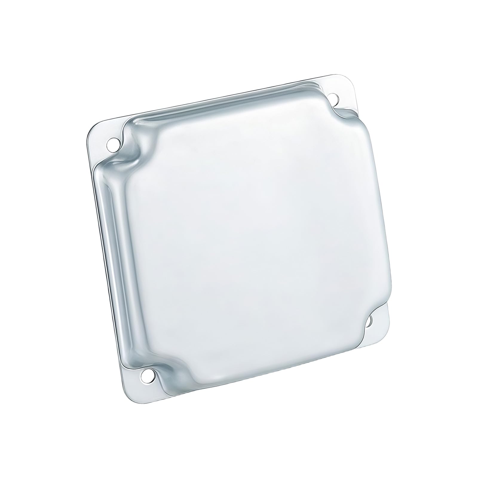 Kaeltsyn Empty Cover Plate Erosion Resistant For Power Outlet Constructed With Robusts Plated Steel For Secure Permanent Change Plate