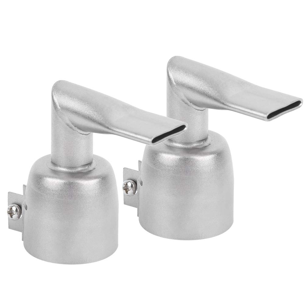 2 Sztuk 20mm 90 Stopni Kątowa Dysza Spawalnicza Hot Wiatrówka Dysza Spawalnicza Akcesoria Leister 40mm Dysza 90 11 * 10 * 5