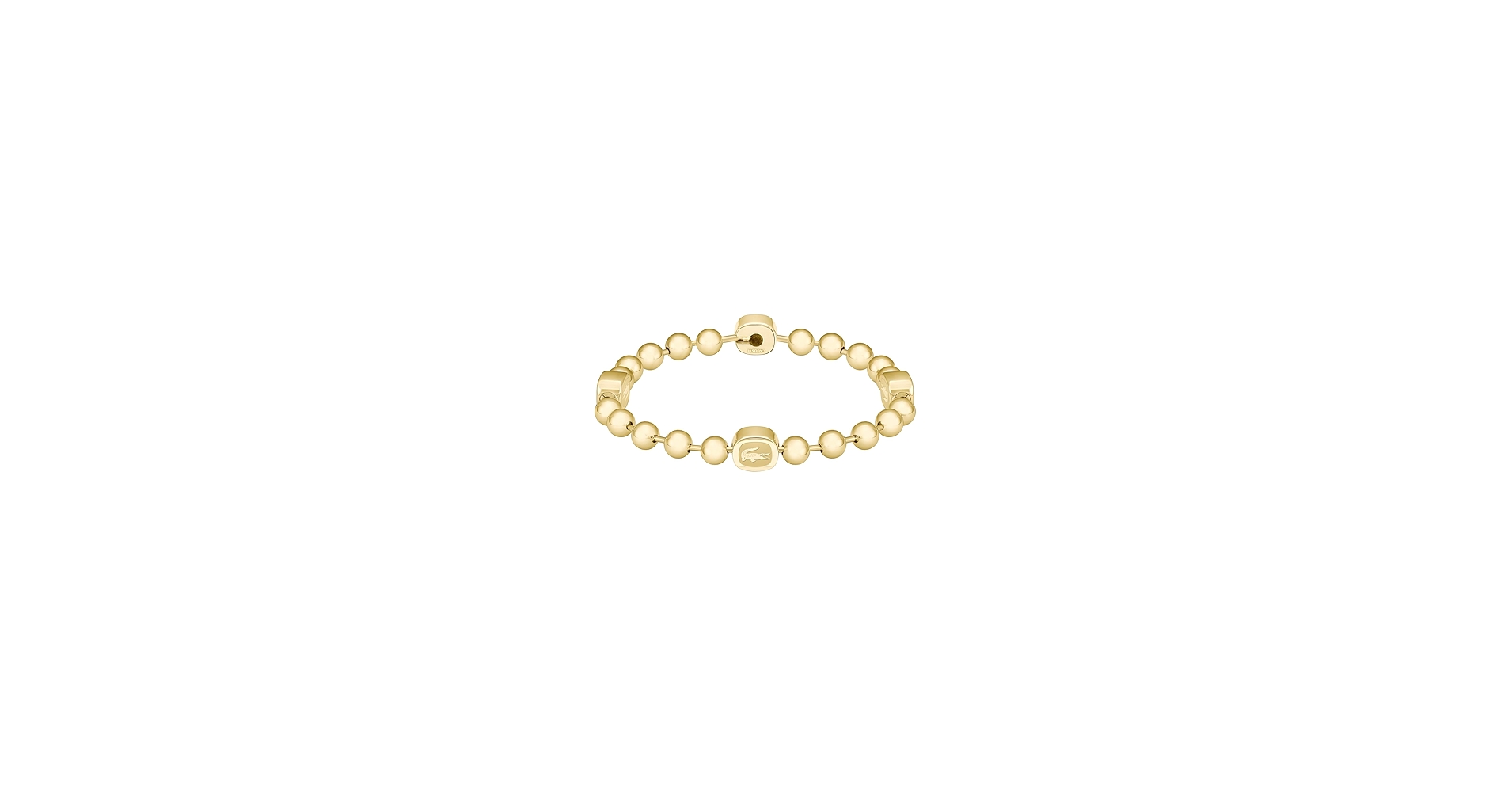 Amazon.com: Lacoste Vigor Bead Chain Bracelet for Men