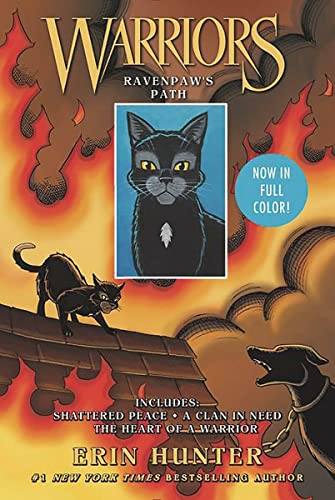 Warriors Manga: Ravenpaw's Path: 3 Full-Color Warriors Manga Books In 1: Shattered Peace, A Clan In Need, The Heart Of A Warrior #TOP5