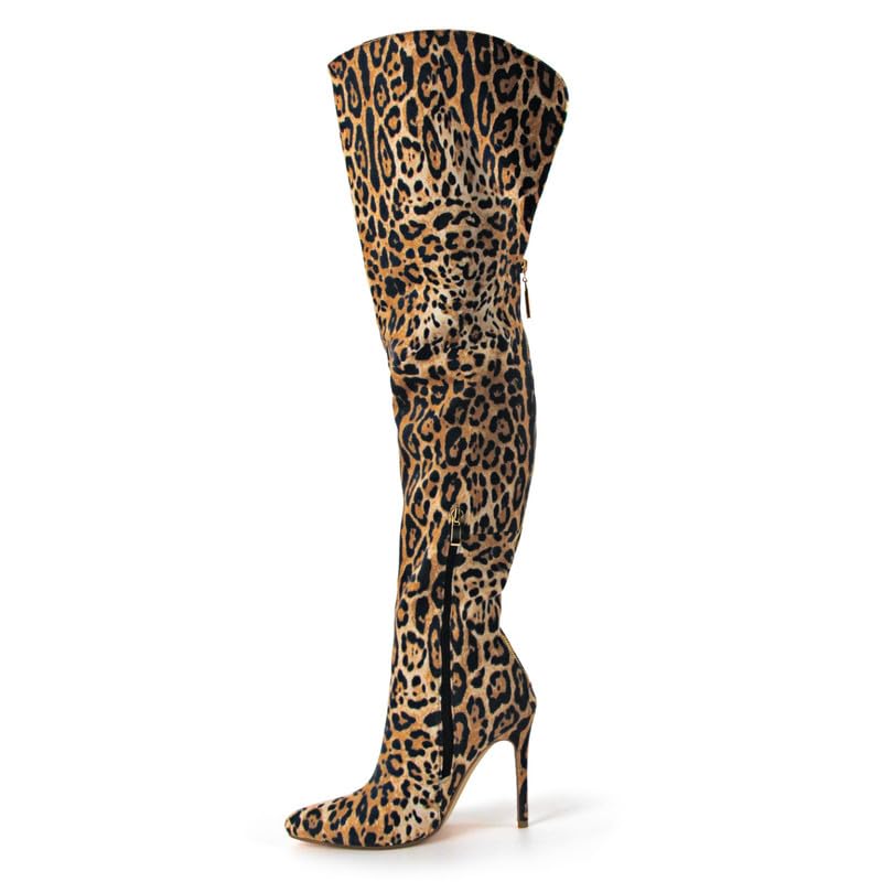 Women's Thigh Boots for Women Over The Knee Thigh High Heels Long Boot