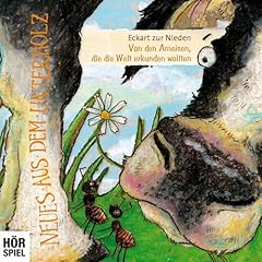 Diseño de la portada del título Von den Ameisen, die die Welt erkunden