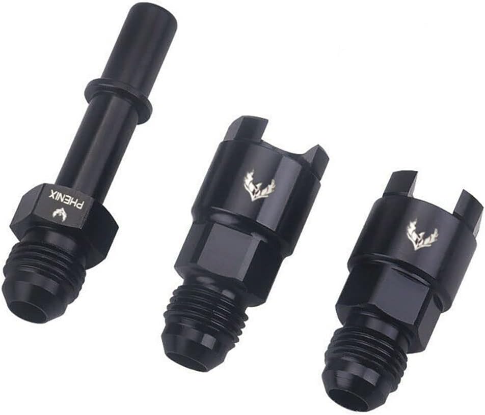 QFS-FTK-AN8 Quantum Fuel Rail Line Fitting Kit Replacement For Corvette LS1 Fuel Filter/Regulator -8AN