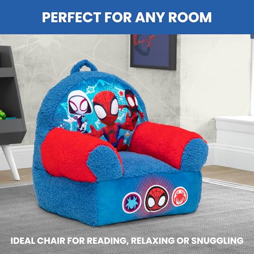 Delta Children - Spidey and His Amazing Friends Cozee Buddy Kids Chair, Blue - image 8
