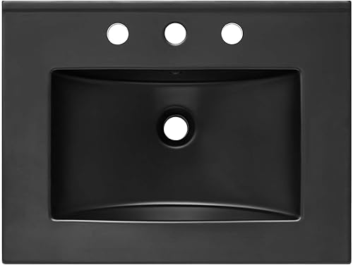 Miniatura 17 de Modway EEI-4837-WHI Cayman - Lavabo de baño de 30 pulgadas, color blanco