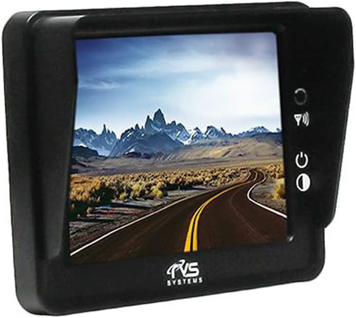 Wireless Hitch Camera with Rechargeable Battery by Rear View Safety
