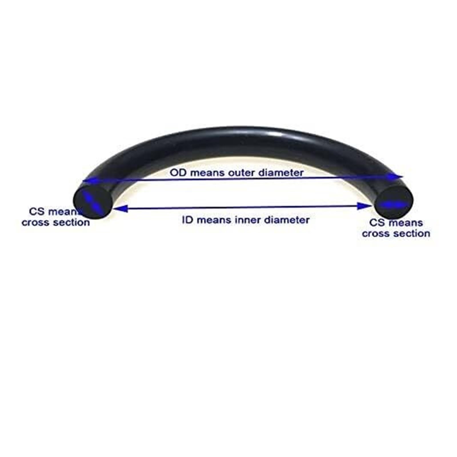 5–50 Stück Drahtdurchmesser 4 mm, schwarze NBR-Gummi-Dichtungs-O-Ringe, Nitrilkautschuk-O-Ringe,Zuverlässiges Material(5PCS OD425 CSCS4mm)