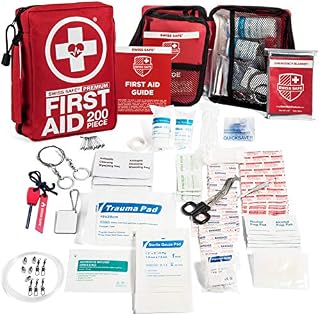 200-Piece Professional First Aid Kit for Home, Car or Work : Plus Emergency