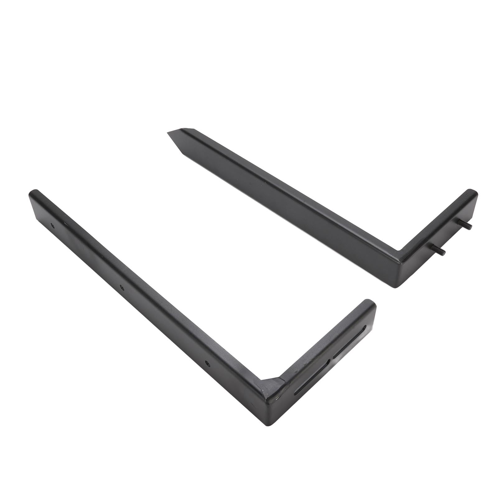 Kit de Reparación de Postes de Cerca, Estaca de Reparación de Cercas Antideslizante de Acero Resistente, Soporte para Postes de Cerca de Madera con 2 Estacas para Reparar de Madera
