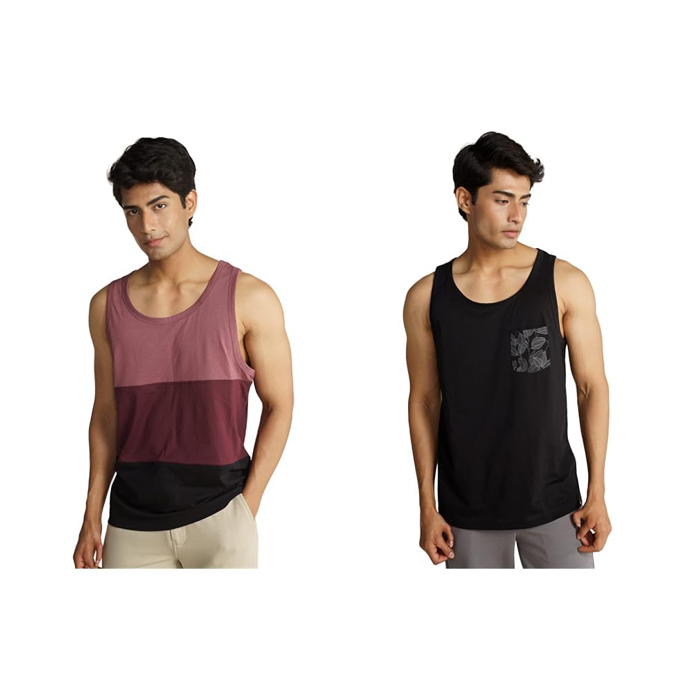 Men's Regular Fit T-Shirt Pack of 2-image-41