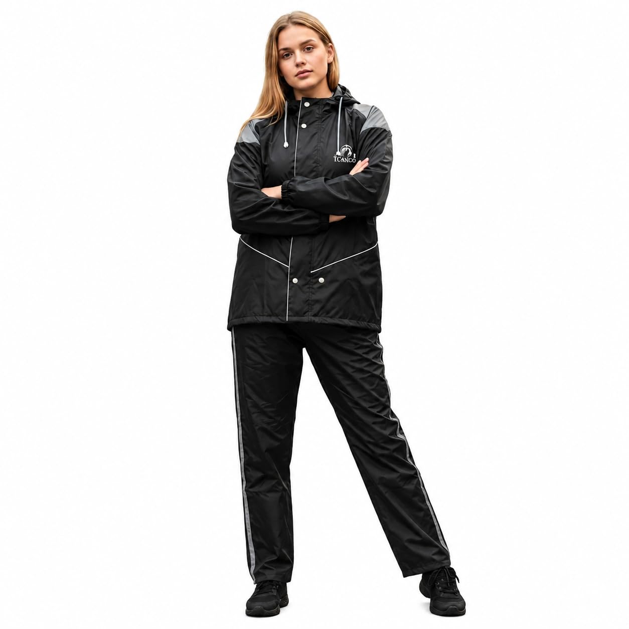Waterproof Raincoat for Men & Women | Lightweight Windproof Rain Wear with Hood & Zipper | Quick Dry Portable Rain Jacket for Bike Riding, Travel & Outdoor Use..-image-43