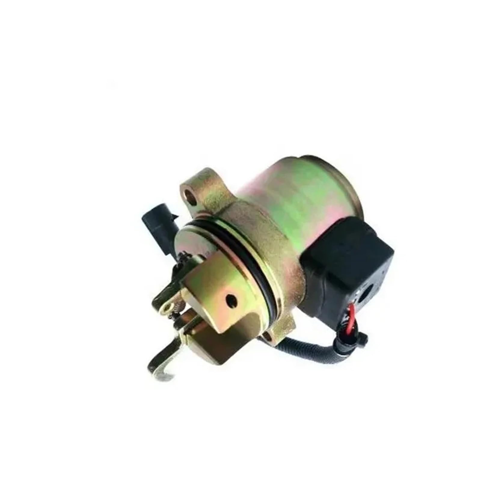 Solenoide de parada Solenoide de corte de combustible compatible con minicargadoras Bobcat 863, 864, 873 y 883. Compatible con Deutz 04272956, 12 V. Solenoide de corte de combustible