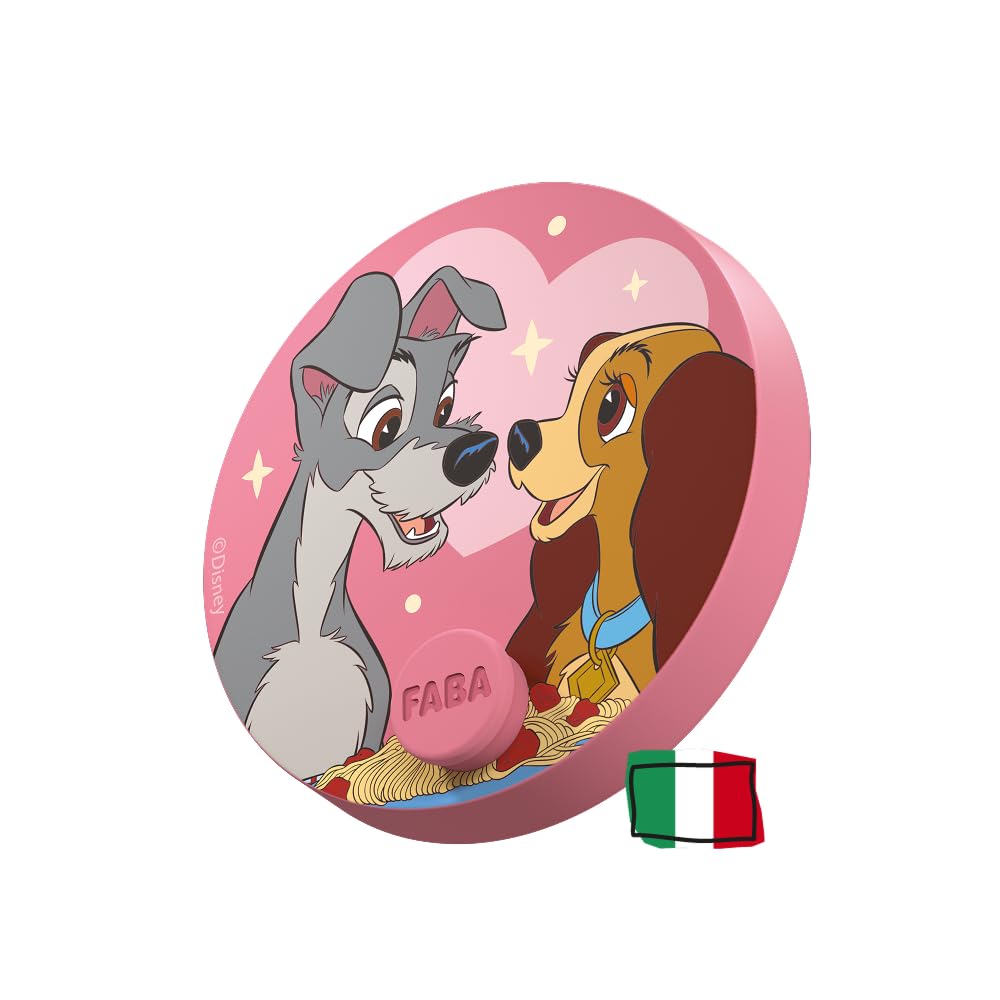 FABA Disco Sonoro Disney – Lilli e il Vagabondo - Storie e fiabe sonore per bambini e bambine 5-10 anni - Ascoltabile con il Raccontastorie e FABA+, gioco educativo versione italiana
