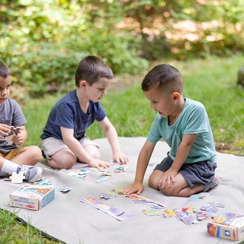Melissa & Doug National Parks Yellowstone & Grand Canyon 24pc Jigsaw Puzzle Bundle for Boys and Girls Ages 3+ - image 5