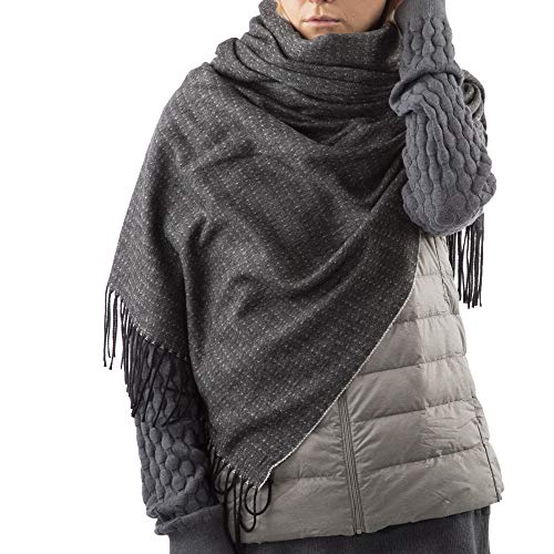 isotoner Women's Large Blanket Cold Weather Soft and Warm Travel Scarf2
