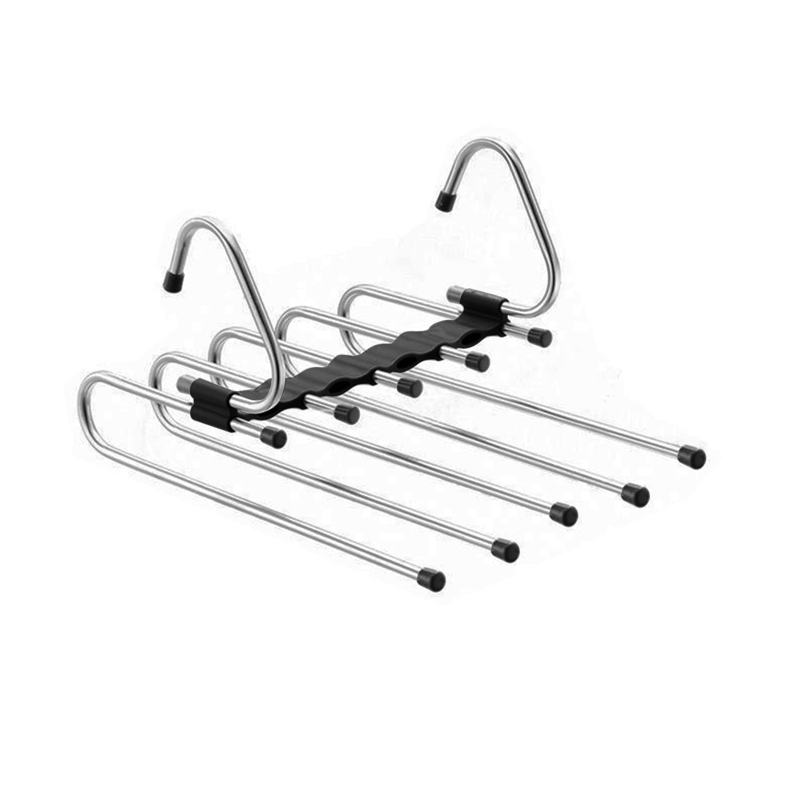 NGDFGR 1Pcs Multifunctional Pants Hanger Clothes Organizer Adjustable Pant Storage Rack Closet Organizer Trouser Hanger Skirt Hangers (34X25Cm White Hanger),34x25cm White Hanger