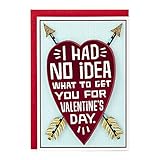 Hallmark Shoebox Funny Valentine's Day Card for Significant Other (Heart and Arrows)