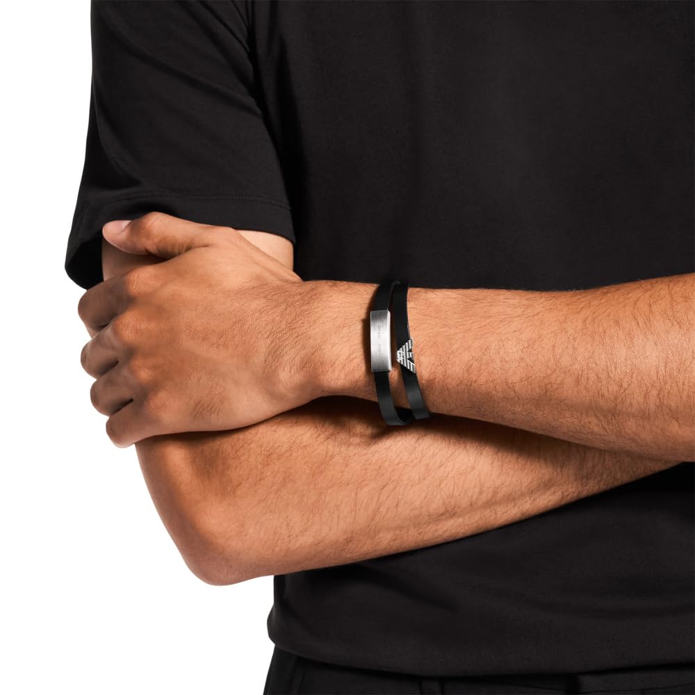 Emporio Armani Herren Silberfarbenes Armband, EGS3311040