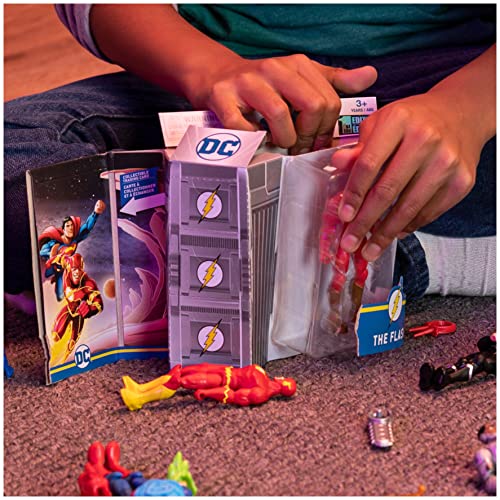 Dc Comics, 4-Inch The Flash And Shazam Action Figure 2-Pack With 6 Mystery Accessories, Adventure 1, Flash & Shazam #TOP4