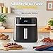 Russell Hobbs Air Fryer 8.3L, 9 Programs, Oil Free Cooking, Rapid Air Technology, Touchscreen, Auto Shut-Off, Keep warm, Roast, Bake, Grill, Dishwasher safe parts, Max 200℃, 1800W, Satisfry 27630
