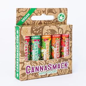 CannaSmack Vegan Hemp Lip Balm R...