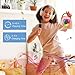 Mini Karaoke Machine for Kids Girls, Kids Karaoke Machine with 2 Wireless Microphones and LED Lights Toys for Christmas Birthday Party, Gifts for 4 5 6 7 8 9 10 Years