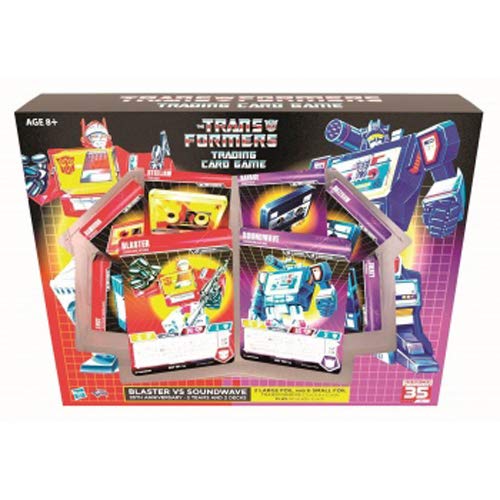 Transformers C71940000 TCG-Blaster vs Soundwave Deck 35th Anniversary Editon, Multi