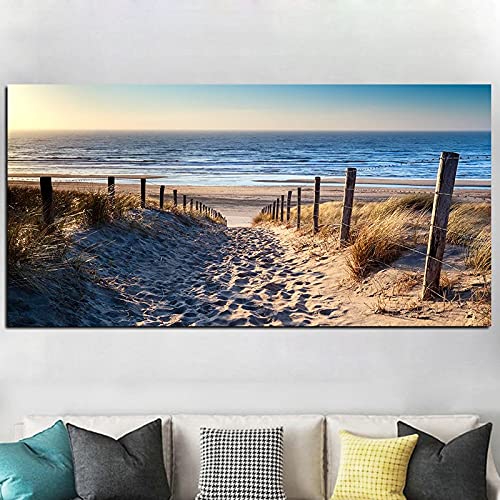 Diamond painting grande taille plage kit complet anti stress 50x120