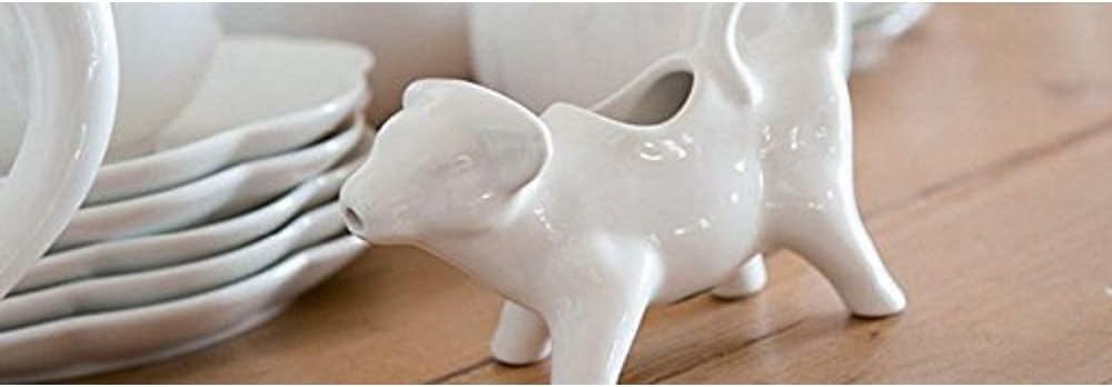 La Porcellana Bianca White Porcelain Mucchine Cow Creamer