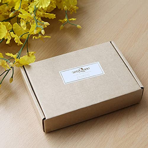 UNIQOOO Acrylic Wedding Table Numbers 1-10 with Stands | 4x6 inch Printed Calligraphy, Clear Table Number Signs and Holders | Perfect for Wedding Reception, Centerpiece Decoration, Event, Party by UNIQOOO - Image 8