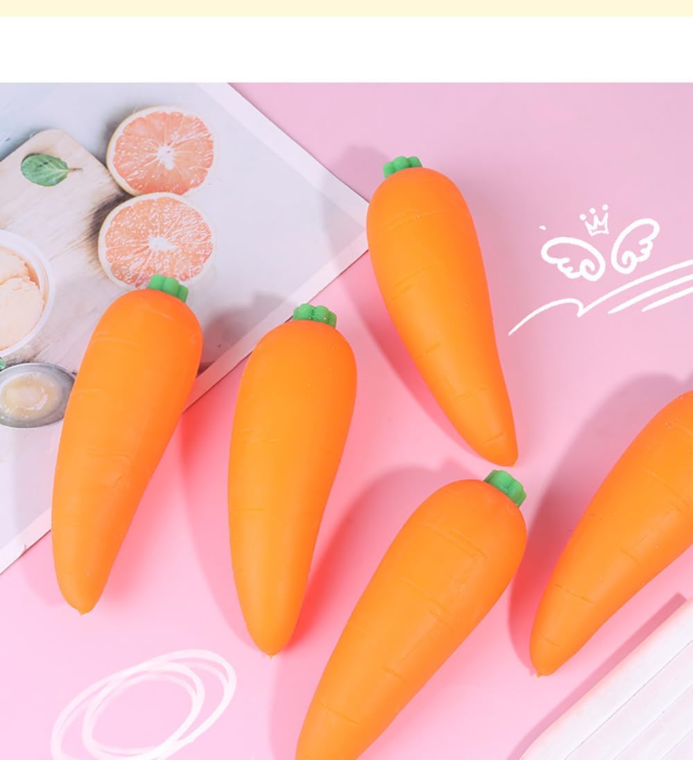 2 Pack Squishy Toys Favors Squishy Vegetable Giant Stress Relief Toy Fidget Sensory Food Fun for Teens & Adults