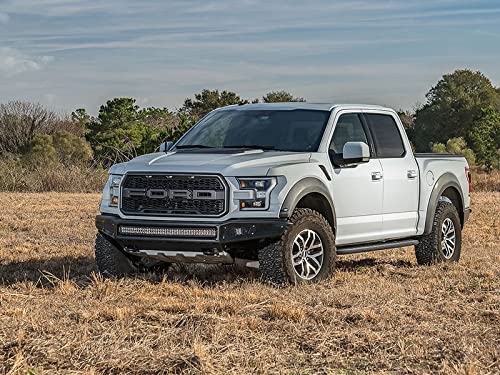 Havoc Hst Black Running Boards Compatible With 2015-2021 Ford F150/Compatible Withd F250/F350 Super Duty/Crew #TOP4