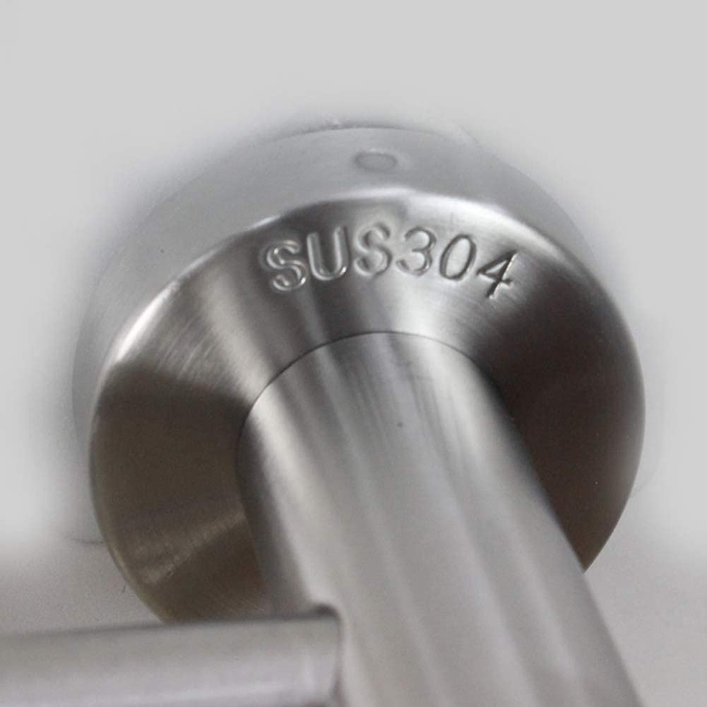 Portasciugamani in acciaio inox 304 da parete, 600 mm/500 mm/400 mm, ideale per cucina, bagno, hotel e servizi igienici