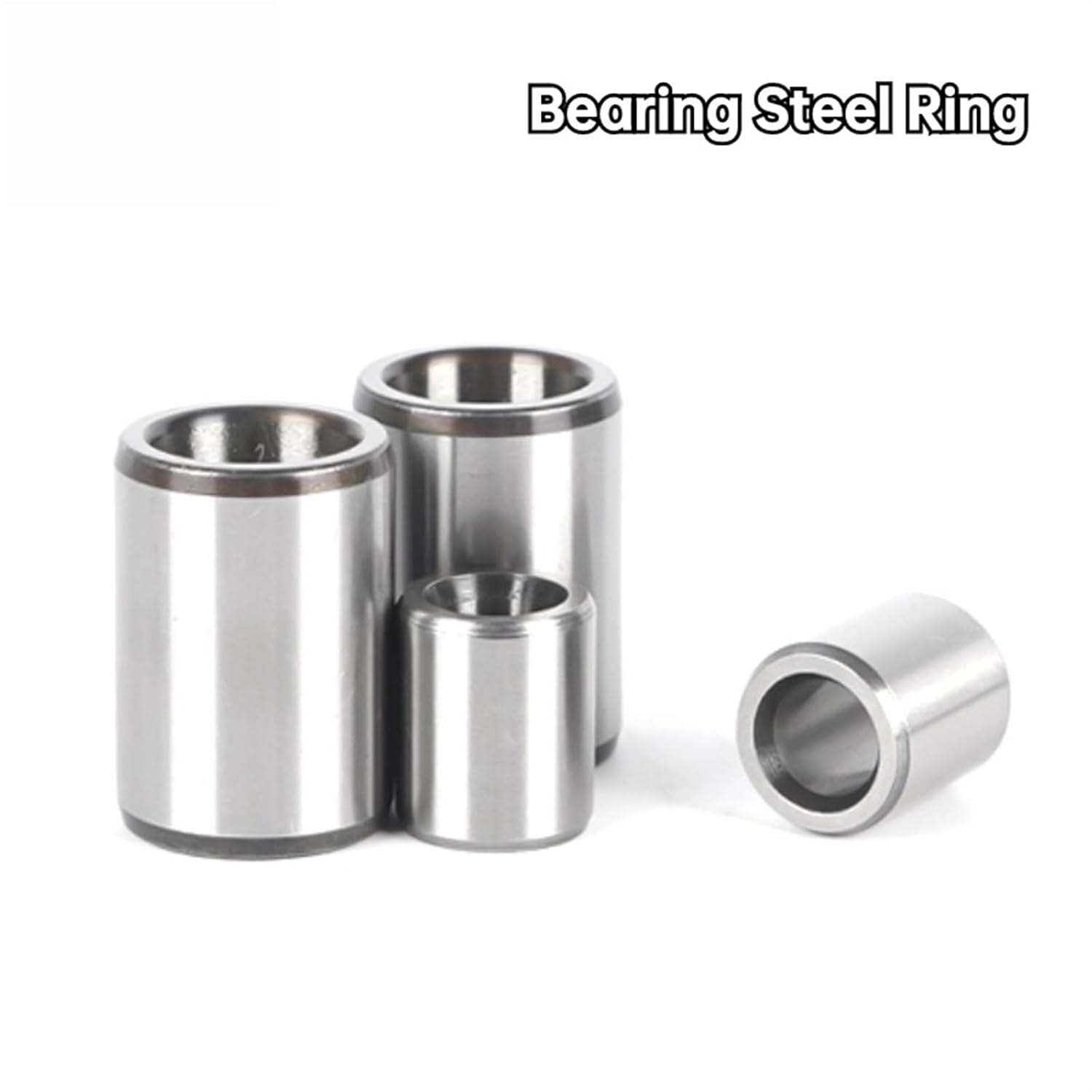 1PCS Inner Diameter 17 MM Outer Diameter 20 21 22 24 25 MM High Strength Bearing Steel Bushing Wear-Resistant Sleeve(ID17xOD20xL20MM)