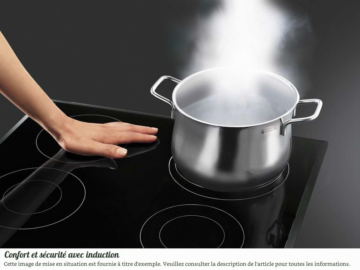 Smeg SCD90IMX9 Cuisinière induction Stand combi en acier inoxydable, 90 cm, Vapor Clean