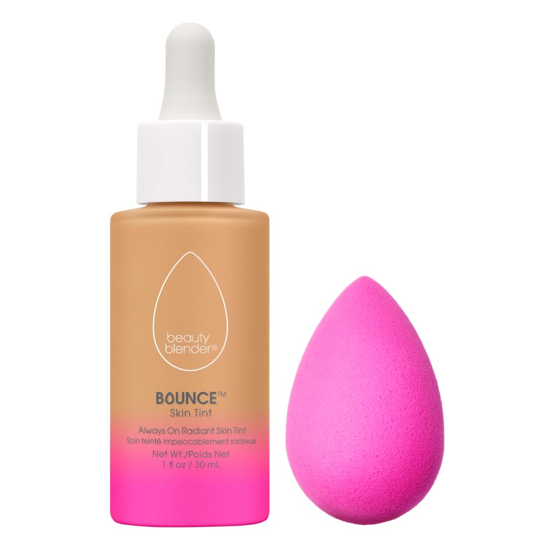 Beautyblender 12-Hour Always on Radiant Skin Tint Medium 2 Original Pink Beauty Blender Makeup Sponge Bundle