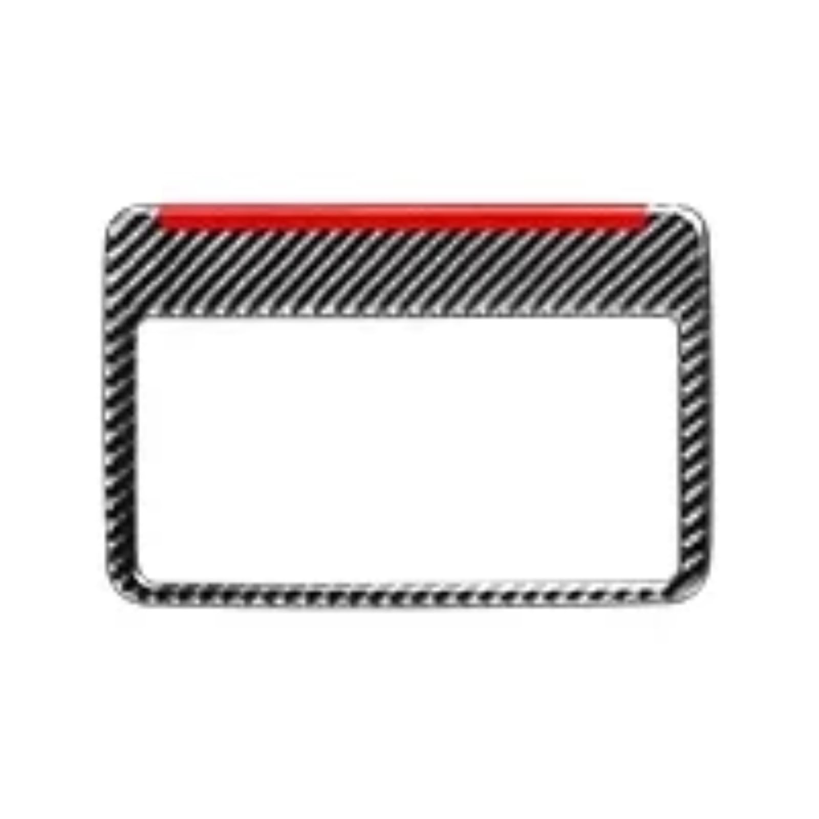VNHLOTVJL Car Center Console Gear Shifter Panel Trim Stickers Interior Accessories Compatible for Audi Q3 8U 2011-2017 Carbon Fiber(Type15)