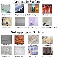 SSyang Abnehmbare Wandaufkleber aus Kristall, 18 Stück Wandsticker Spiegel,3D Abnehmbarer Acrylspiegel DIY Kunst wasserdichte Fliesen Möbel Aufkleber Innenwanddekoration,für Zuhause Wohnzimmer(Silber) – Ansicht 7