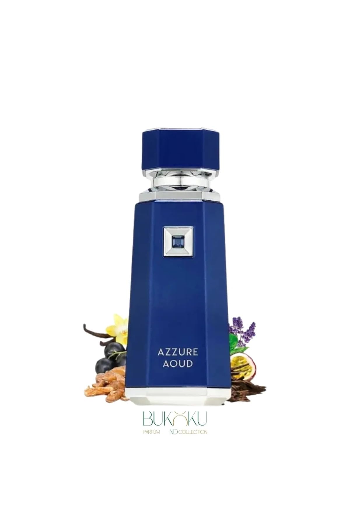 FRENCH AVENUE Azzure Oud Erkek Parfümü, 100ml, Mavi