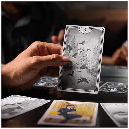 Spin Master Games, Wednesday Card Game, Premium Foil Cards from The Hit TV Series, Wednesday Collectibles, Goth Gifts, for Kids & Family, 3-10 Players, for Ages 10 & Up - image 8