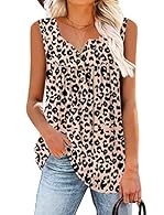 Sleeveless Style: Button up, ruffle, Solid color / Printed Designs: comfy, cute, its loose flowy style and breathable fabric make it chic Fabric: Super soft,stretchy and light weight. Occasions: perfect for spring,autumn or summer,easy to pair with j...
