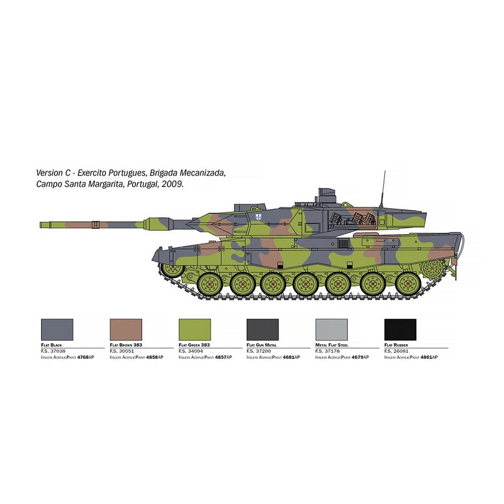 Italeri 6567 Leopard 2A6 scala 1:35, modellismo, model kit, carri armati, mezzi militari, plastica, modello da montare e pitturare