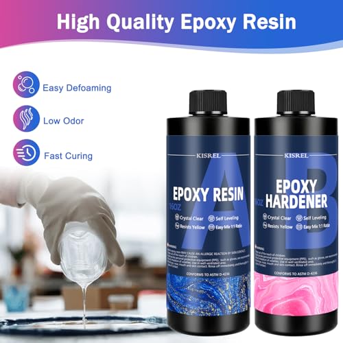 Save 35% on KISREL 32oz Epoxy Resin Starter Kit for Beginners - Image 4