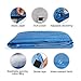 REDCAMP Ultra Lightweight Sleeping Bag for Backpacking, Comfort for Adults Warm Weather, with Compression Sack Blue (75