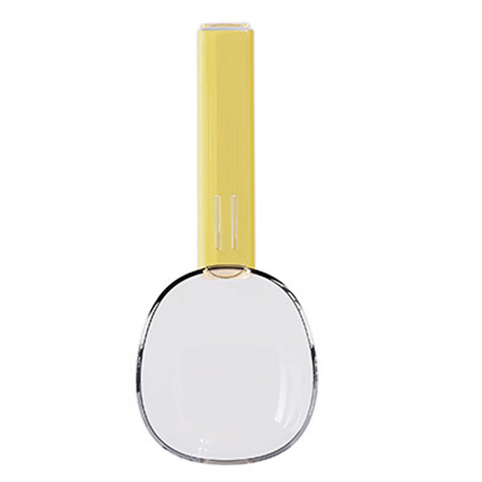 YROHGKPN Kitchen Household Food Grains Spoon Pet Cats Dog Feeding Rice Measuring Cup with Handle Rice Shovel Pet Cats Dog Feeding
