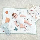 UniNewborn Baby Bed Blanket with Doll Koala, Cotton and Viscose (from Bamboo) Baby Bed Quilt Newborn