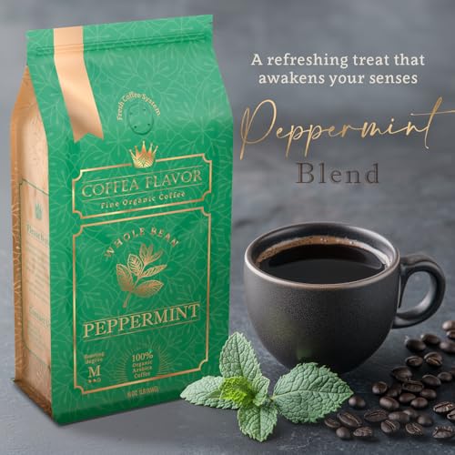Café en grano sabor menta, tueste medio, 16 oz Coffea miniatura 2