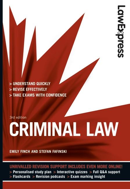 Buy Law Express: Criminal Law (Revision Guide) — BookShops.in
