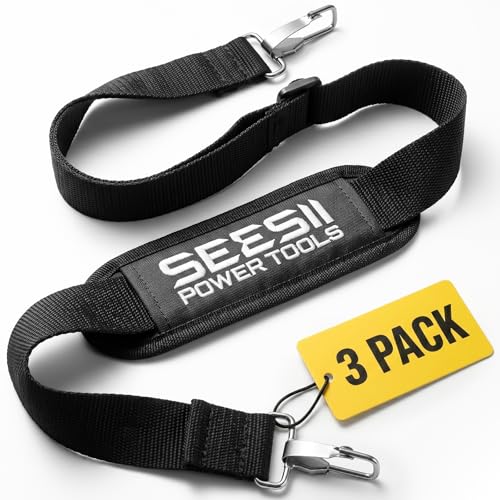 Image of SEESII Shoulder Strap for Pole Saw /Hedge Trimmer /Leaf Blower - 3 Pack
